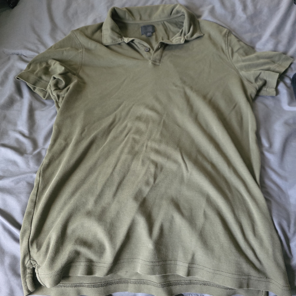 14th & Union Sage Green Polo Shirt